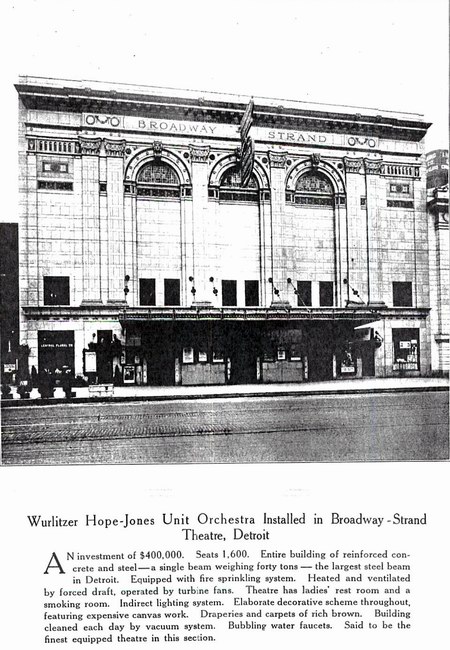 Broadway Theatre - Old Pic Of Broadway Strand From John Lauter